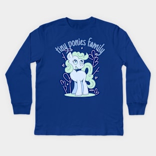 Cute Little Pony Kids Long Sleeve T-Shirt